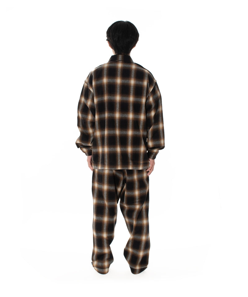 NIGHT SHIRT HOMBRE PLAID BROWN