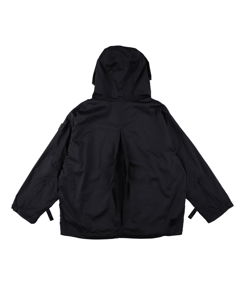 FULL PACK NYLON RIPSTOP ANORAK MOSS BLACK