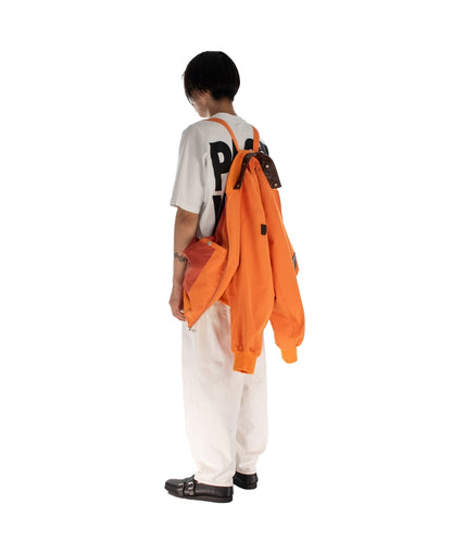 DETACHABLE HOOD JACKET ORANGE