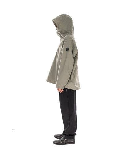 FULL PACK NYLON RIPSTOP ANORAK MOSS GREY