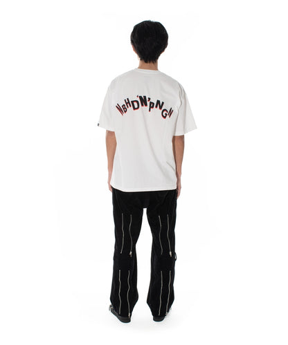 NH X PHINGERIN TEE SS WHITE