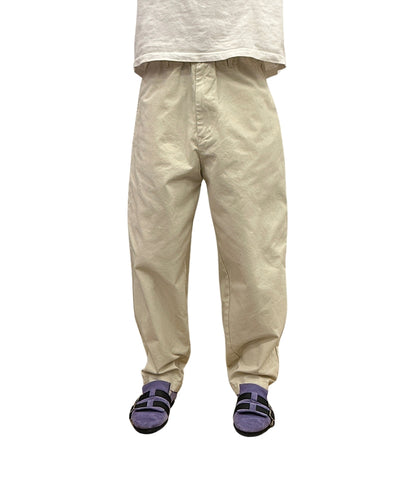 SHORE CHINO TROUSERS IVORY