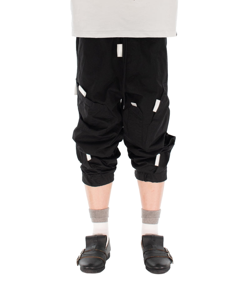 PULL TAB FLIGHT PANTS BLACK