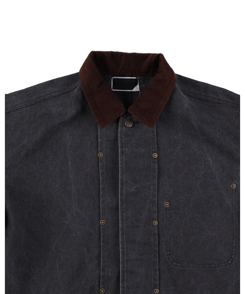 RIVET WORK COVERALL BLACK