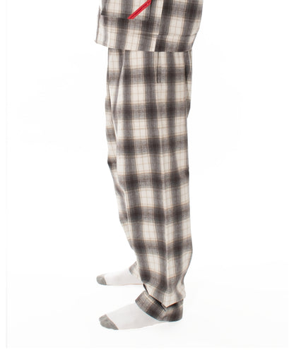 NIGHT PANTS HOMBRE PLAID BEIGE