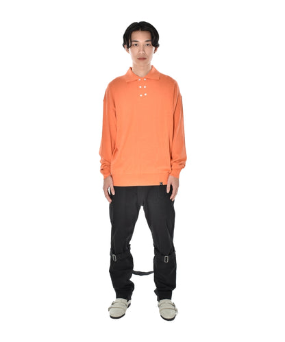 DOUBLE KNIT POLO ORANGE