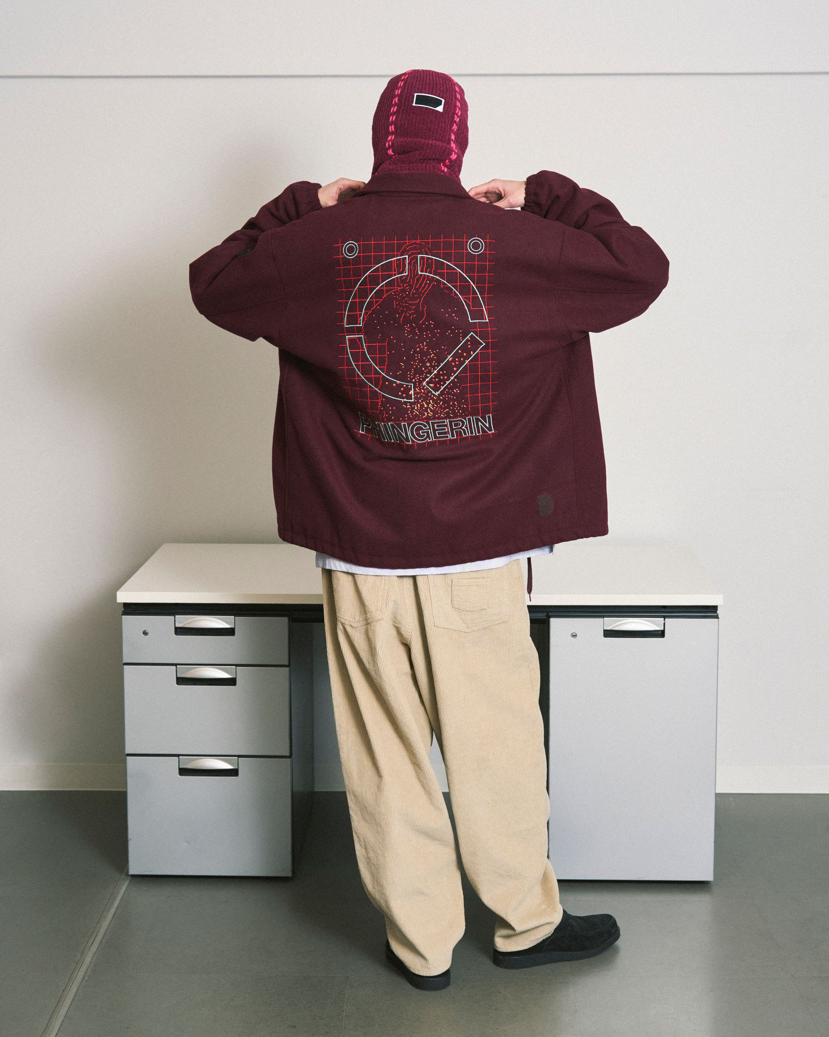 PG1 BALACLAVA BURGUNDY – PHINGERIN