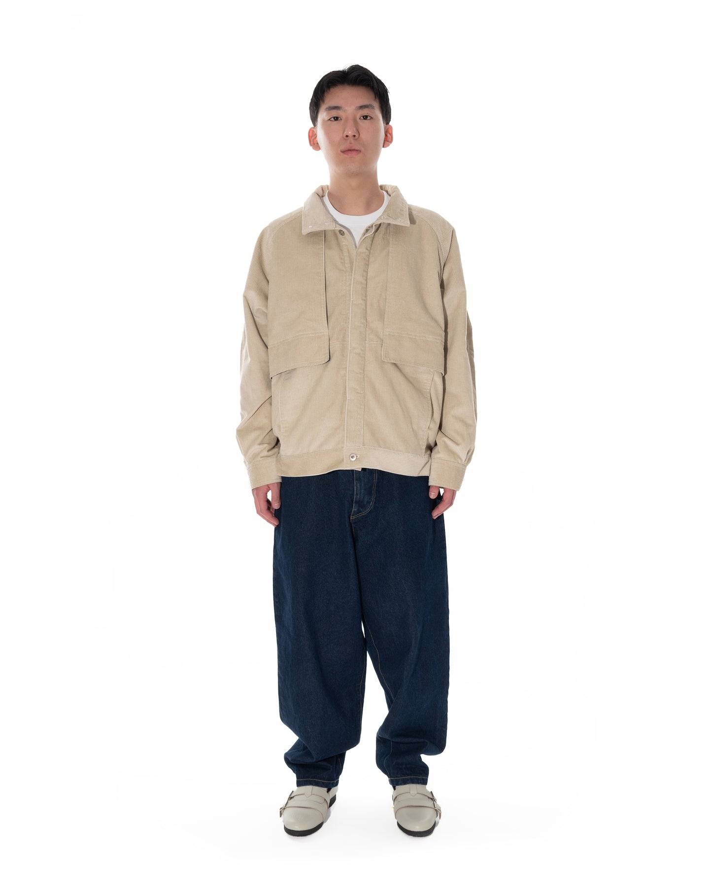 TRAD CORD JACKET IVORY