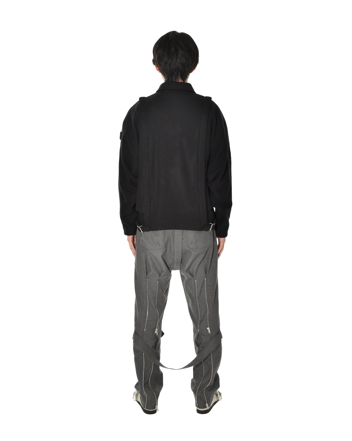 NOREN WOOL BLOUSON BLACK