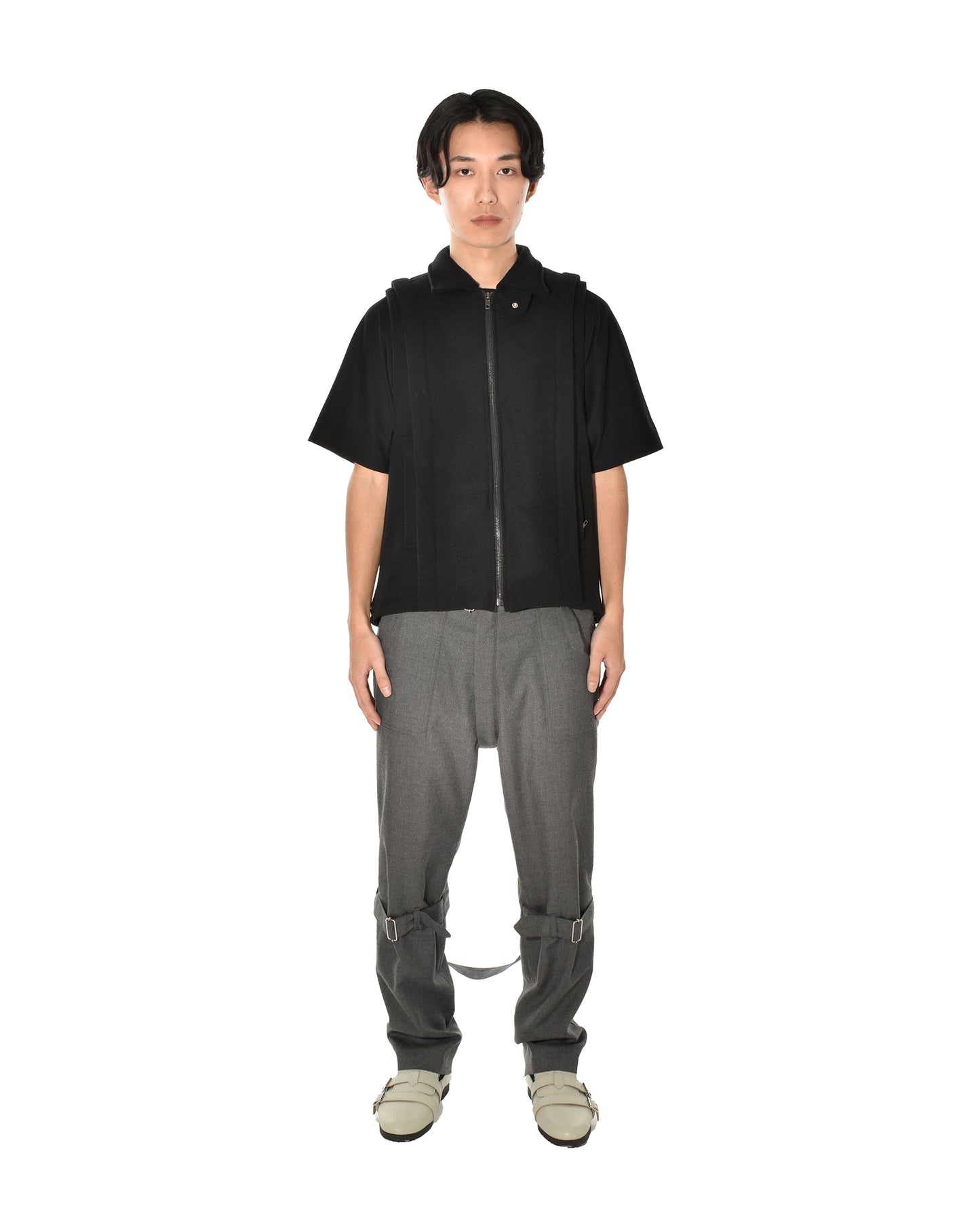 NOREN WOOL BLOUSON BLACK