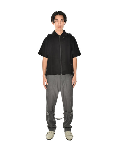 NOREN WOOL BLOUSON BLACK