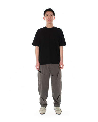 MONO SEAM S/S TEE BLACK