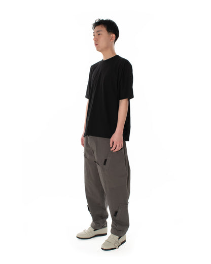 MONO SEAM S/S TEE BLACK