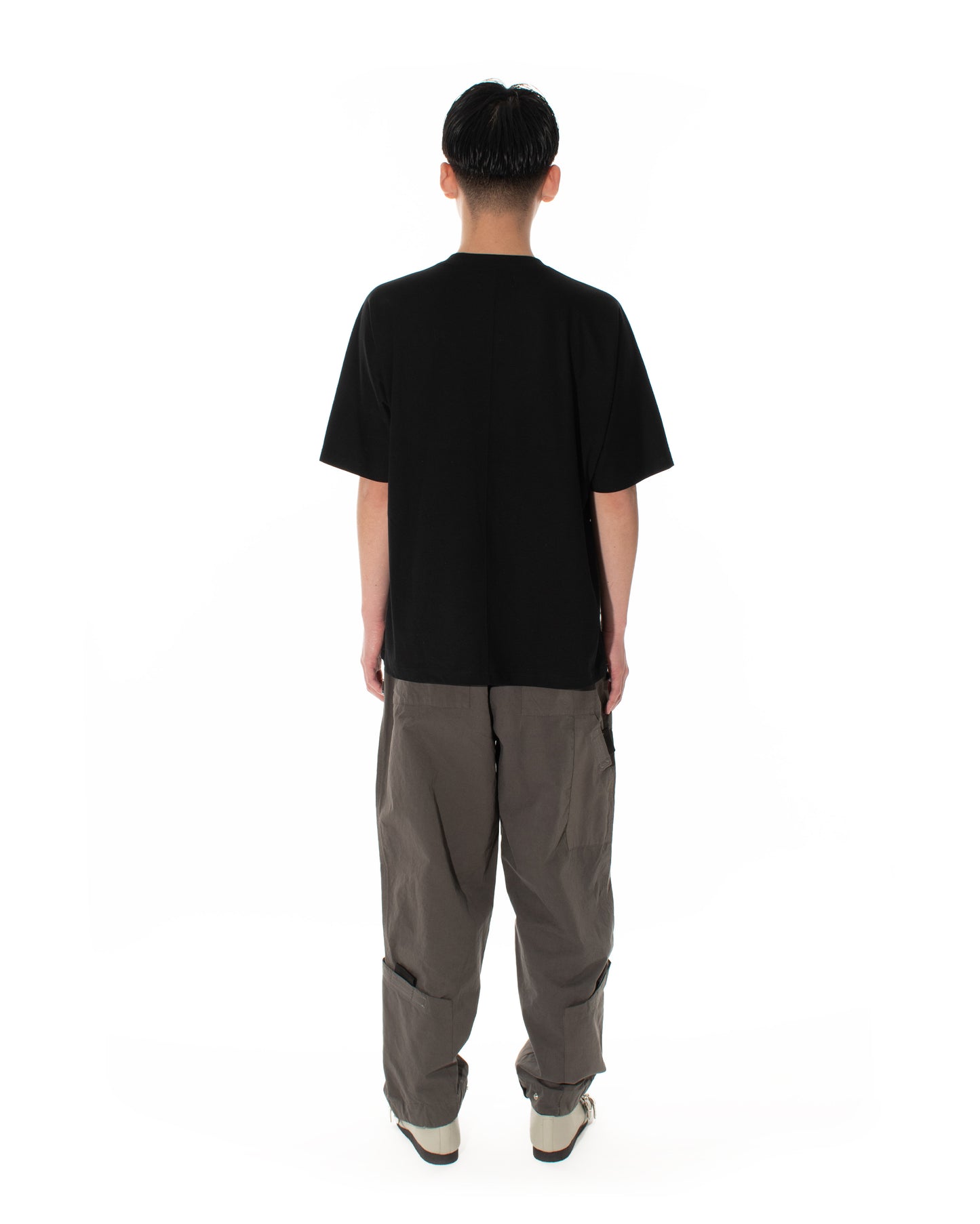 MONO SEAM S/S TEE BLACK