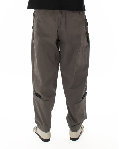 PULL TAB FLIGHT PANTS CHARCOAL