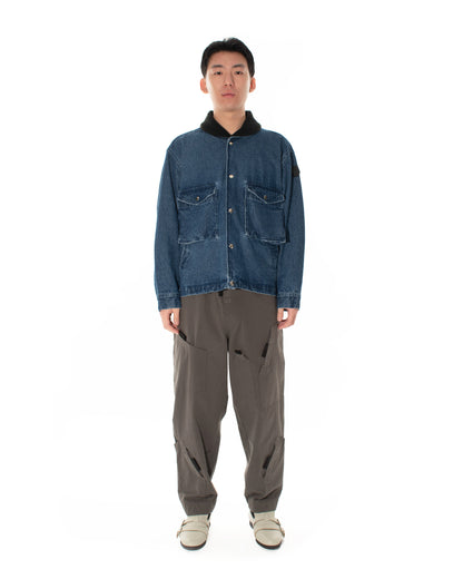 FLOAT DENIM BLOUSON BLUE