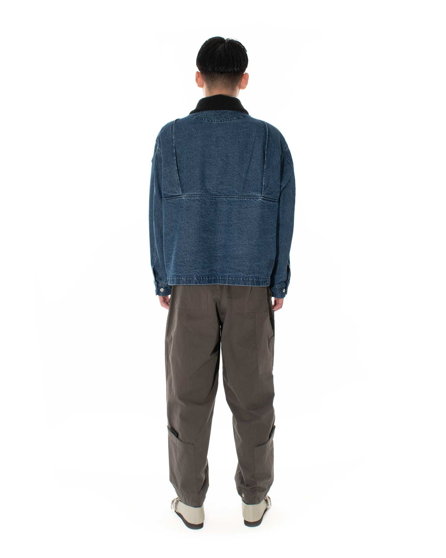 FLOAT DENIM BLOUSON BLUE