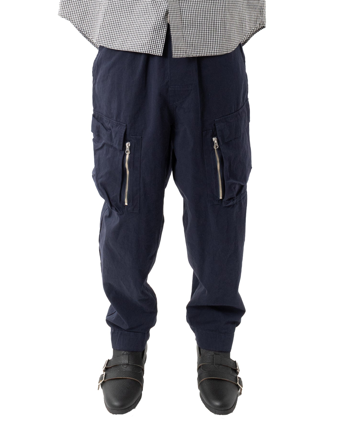 ZIPPY POCKET PANTS NAVY