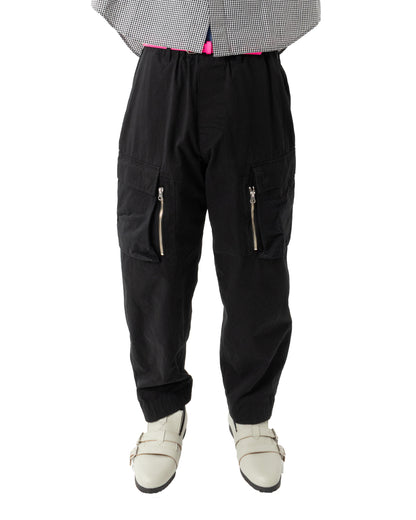 ZIPPY POCKET PANTS BLACK