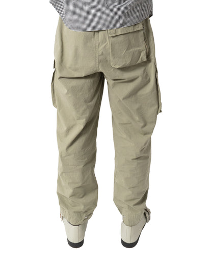 ZIPPY POCKET PANTS MOSS GREEN