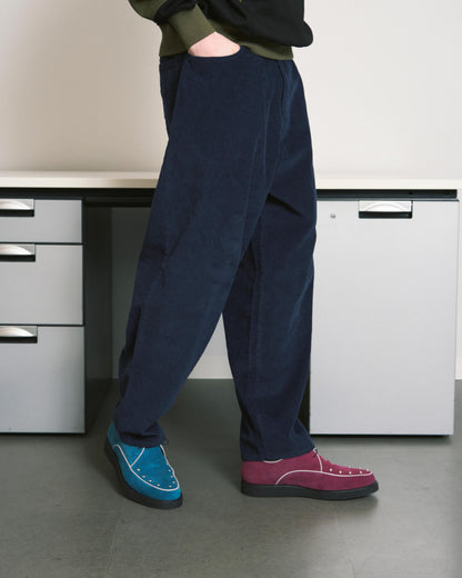 6 POCKET JEANS CORD BLACK