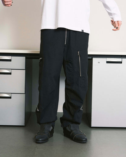 RIPSTOP FLIGHT PANTS BLACK