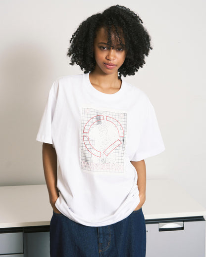 SHOOTING RANGE S/S TEE WHITE