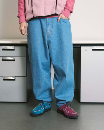 6 POCKET JEANS SAX