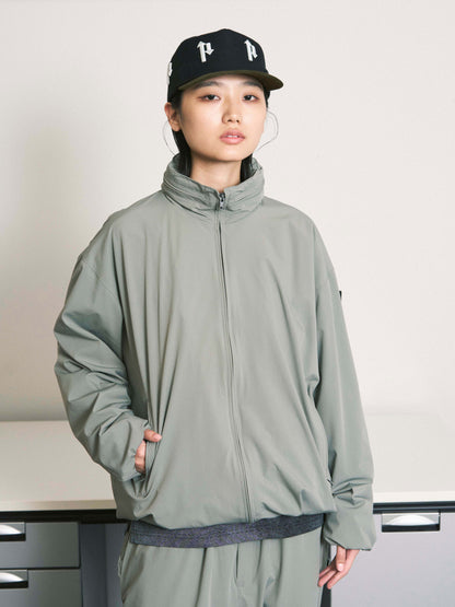 CUSHY FLEECE COLLAR JACKET GREY