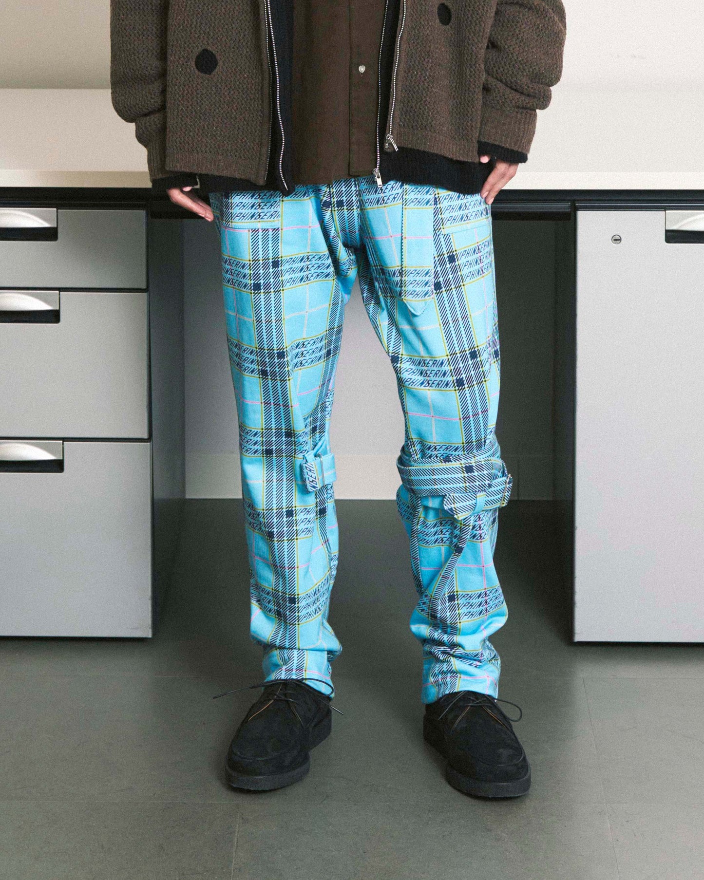 BONDAGE SWEATPANTS ORIGINAL PLAID