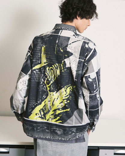 FLANNEL OPEN COLLAR SHIRT AGENT