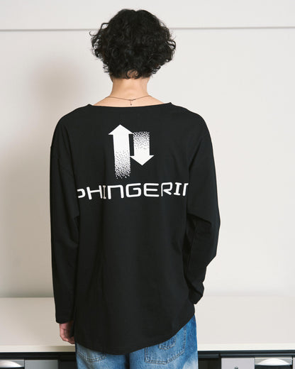 SECURITY BOATNECK L/S TEE WHITE
