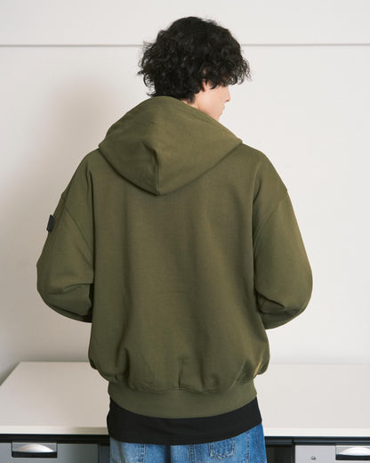 ZIPOFF HOODIE OLIVE DRAB