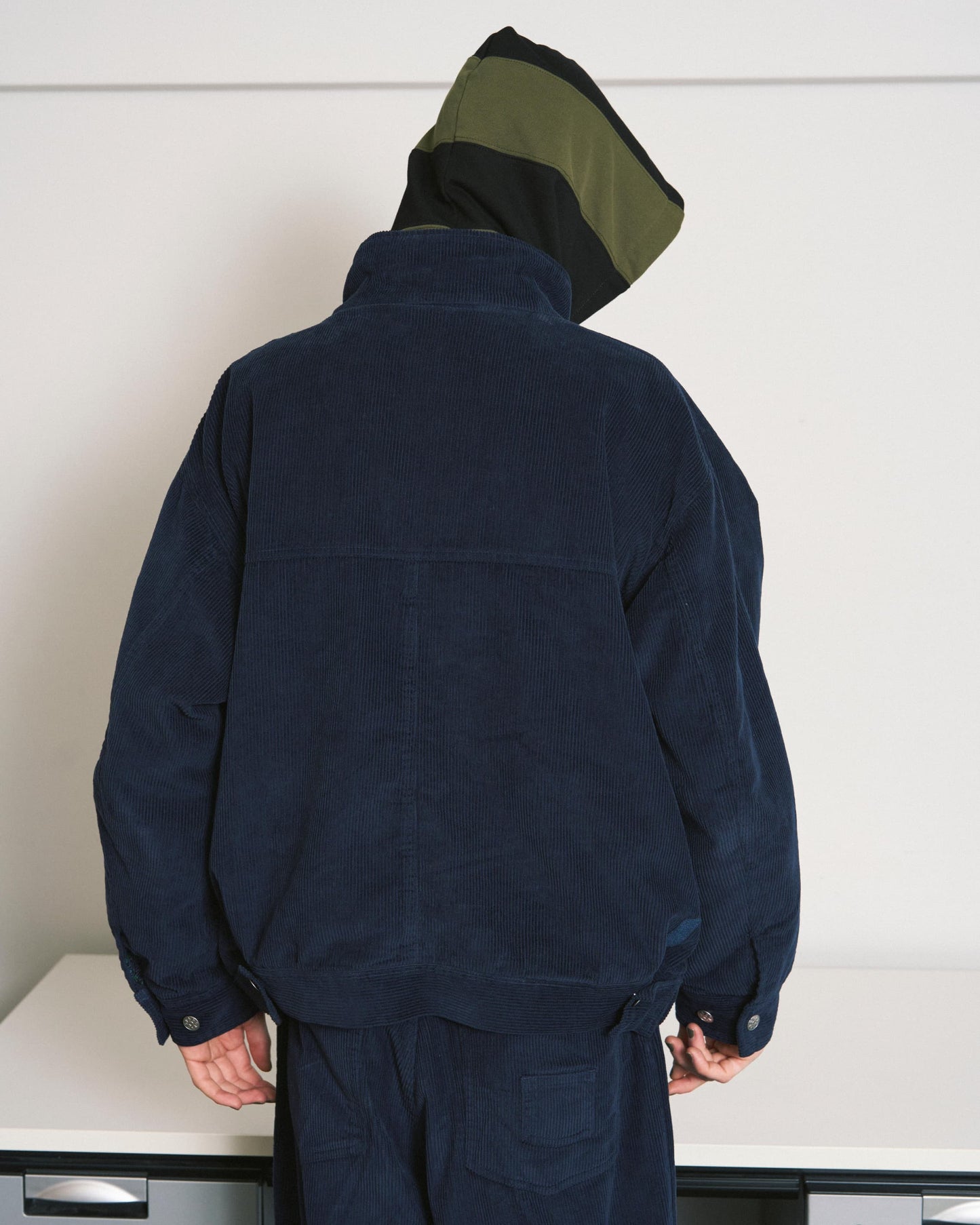 TRAD CORD JACKET BLACK
