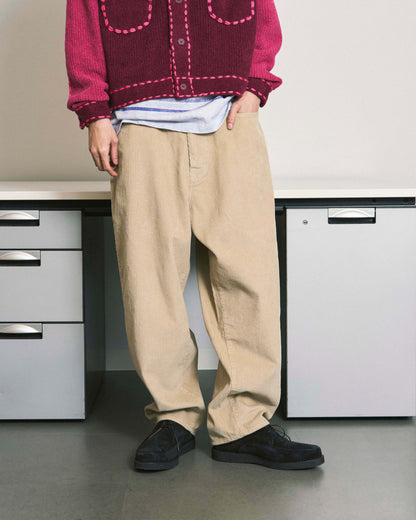 6 POCKET JEANS CORD BEIGE