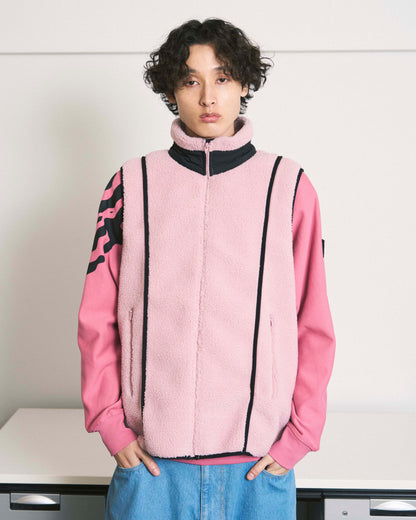 NOREN BOA FLEECE JACKET IVORY