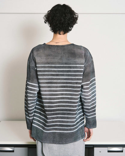 MARINE BOATNECK L/S TEE BLACK