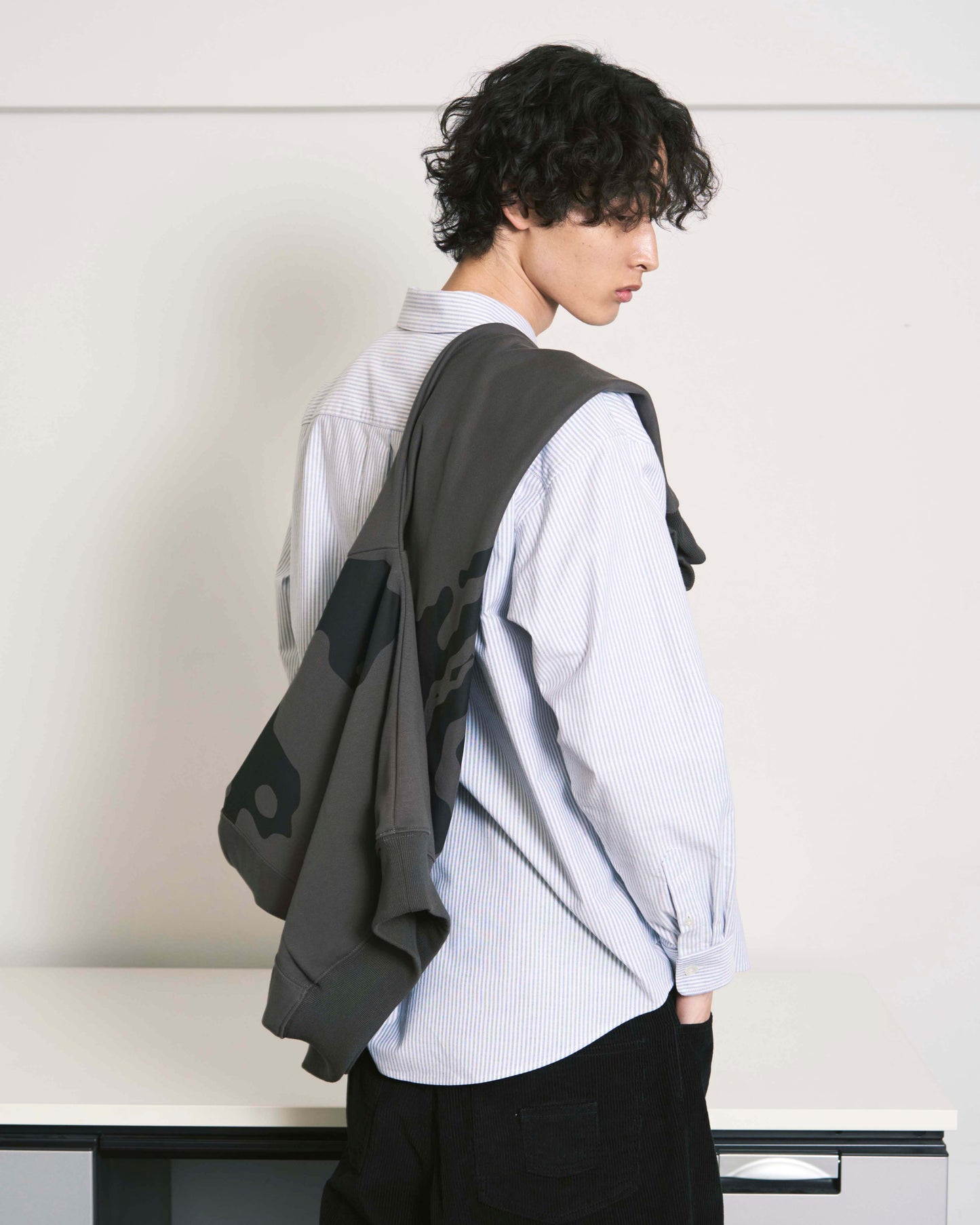 MONO SEAM SWEATSHIRT LIME GREEN