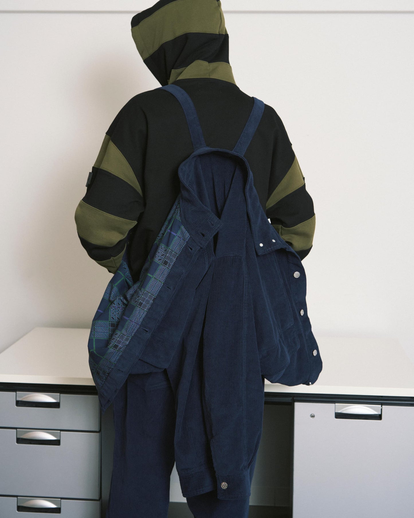 TRAD CORD JACKET BLACK