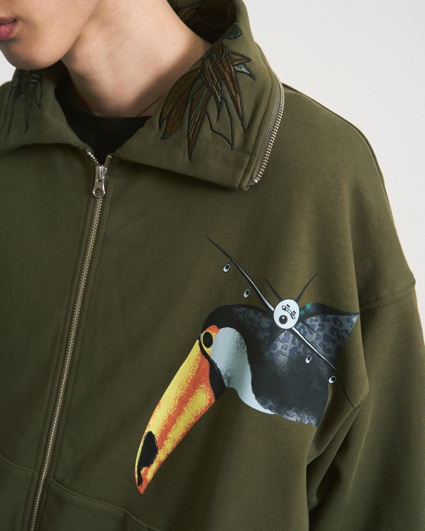 ZIPOFF HOODIE OLIVE DRAB