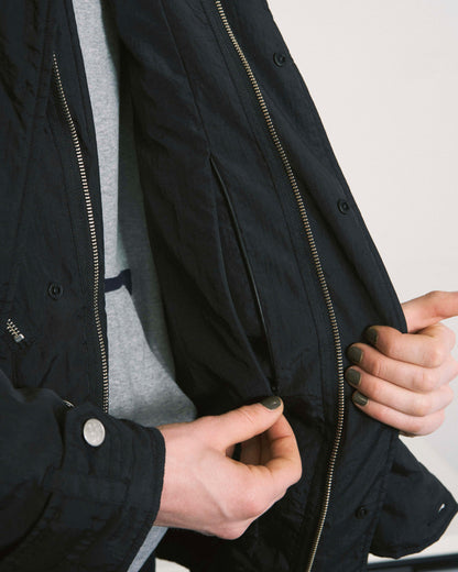 DOUBLE CUSHY HOODED JACKET OLIVE DRAB