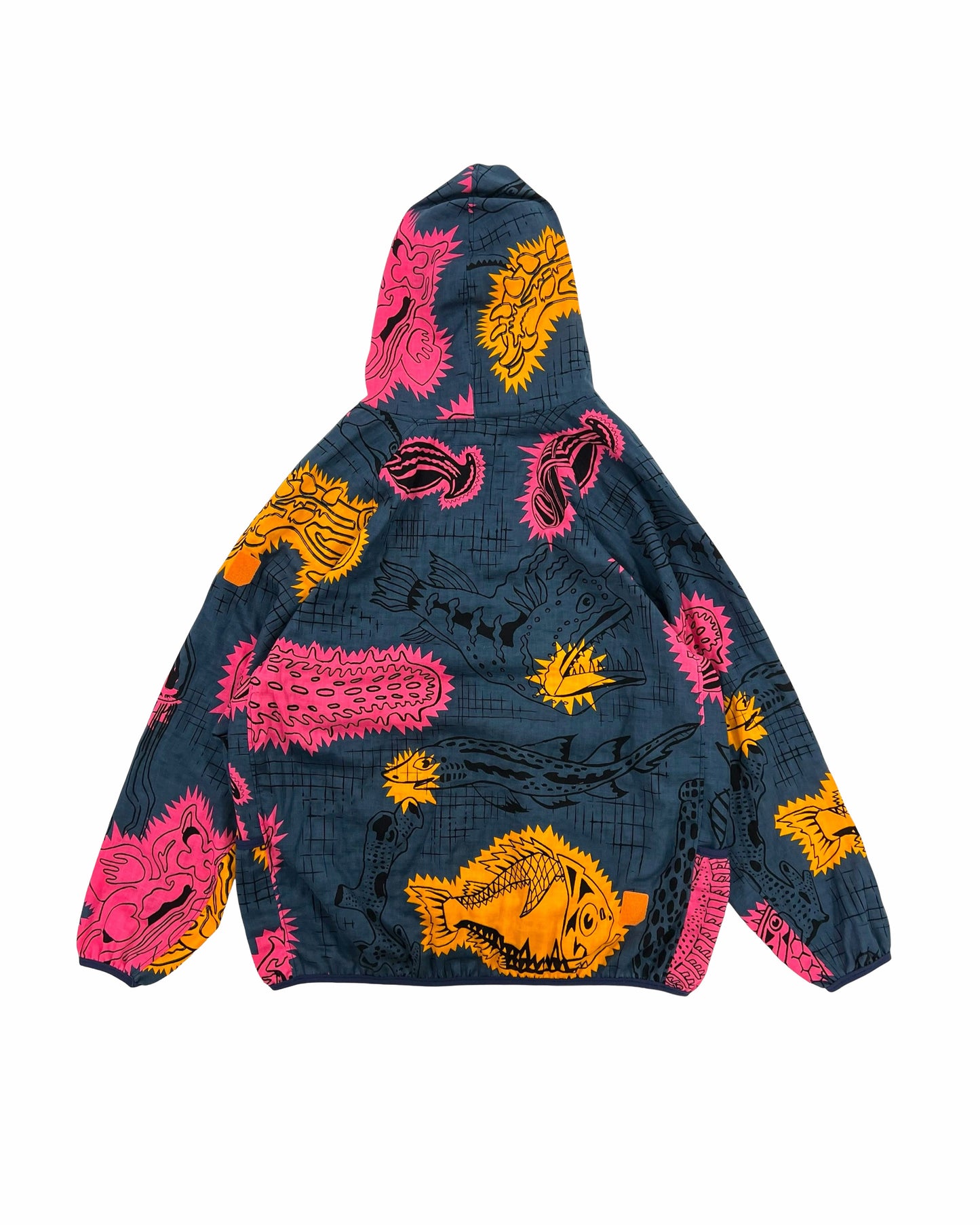 RESclusive / PARKA GAUZE TENTACLE DEEP SEA NAVY