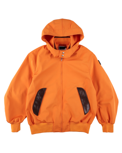 DETACHABLE HOOD JACKET ORANGE