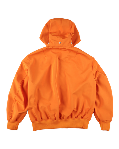 DETACHABLE HOOD JACKET ORANGE