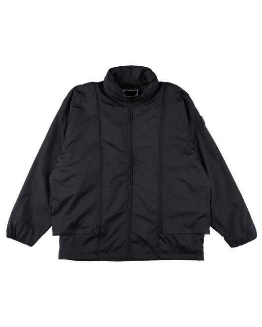 NOREN NYLON RIPSTOP JACKET BLACK