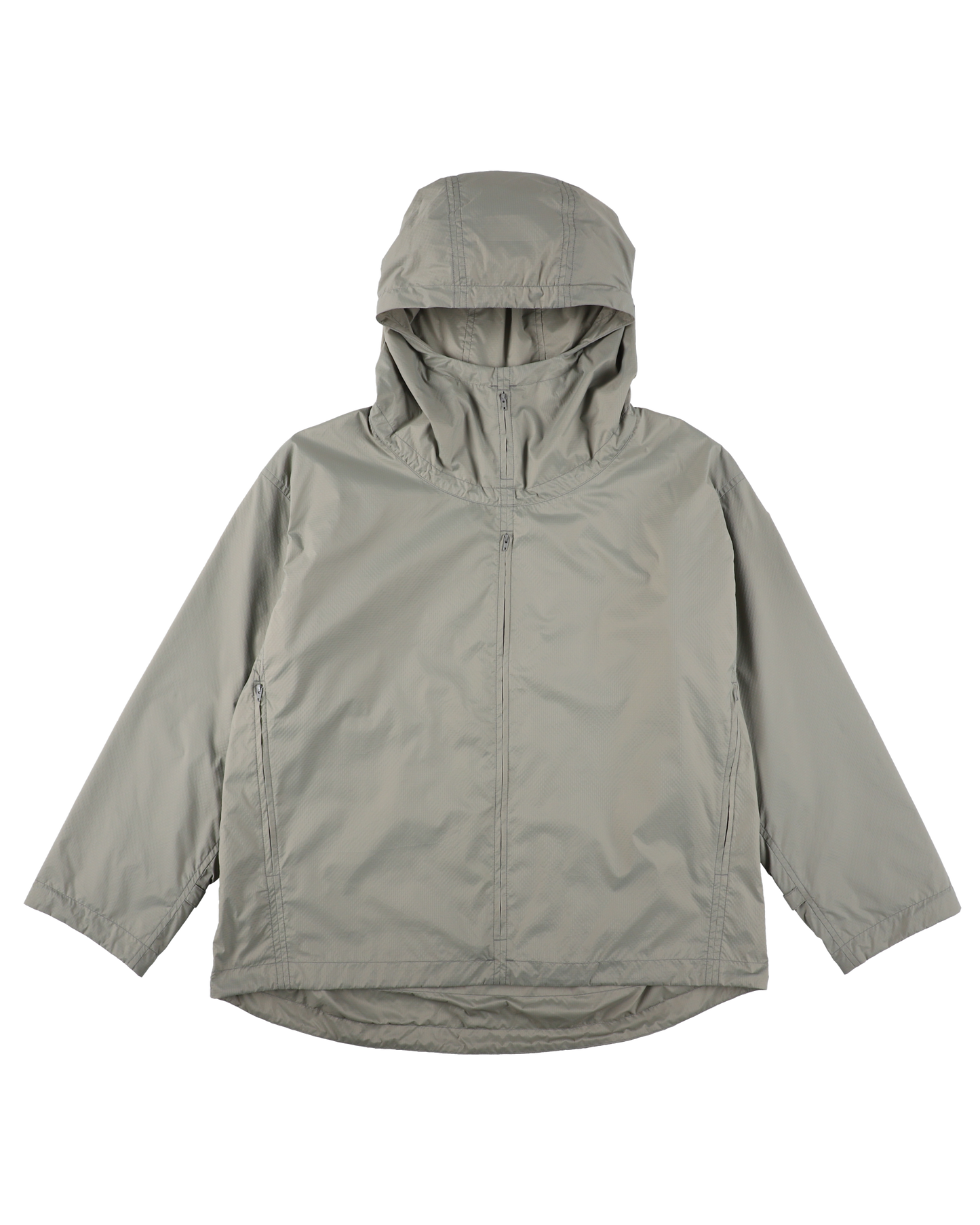 FULL PACK NYLON RIPSTOP ANORAK MOSS GREY