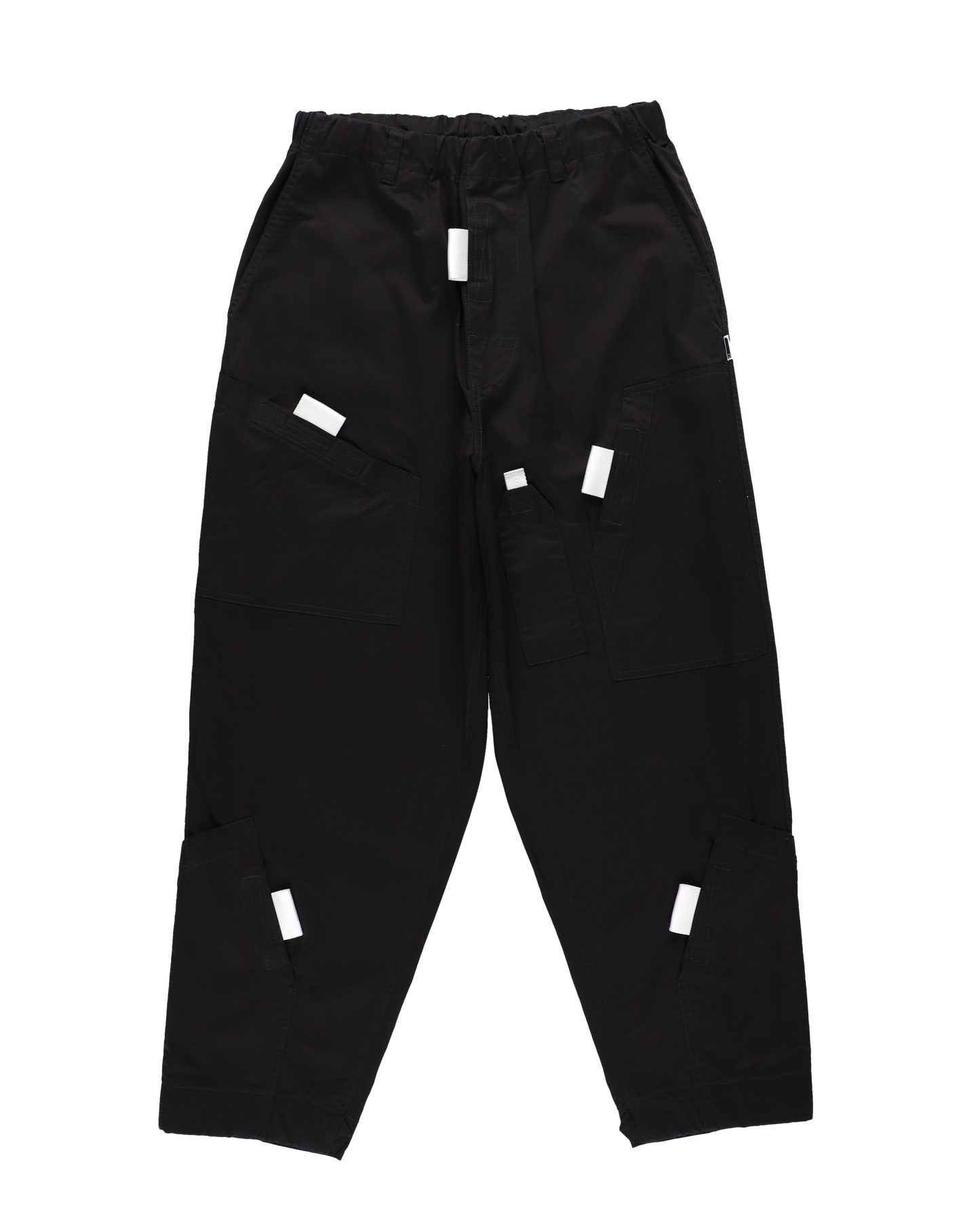 PULL TAB FLIGHT PANTS BLACK