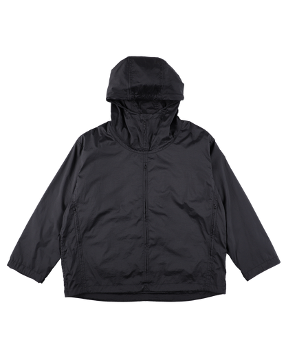 FULL PACK NYLON RIPSTOP ANORAK MOSS BLACK