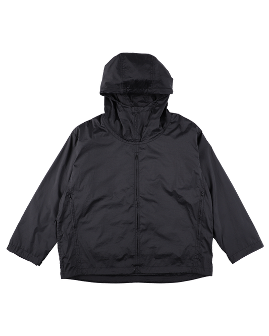 FULL PACK NYLON RIPSTOP ANORAK MOSS BLACK