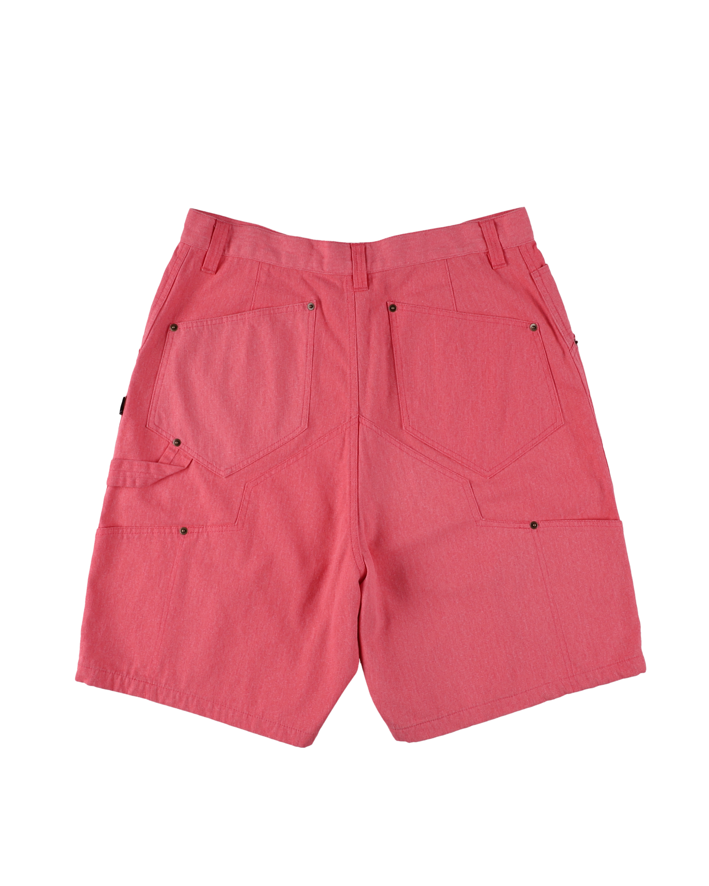 DOUBLE KNEE & HIP SHORTS PINK